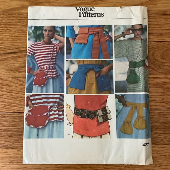 VTG Vogue Accessory Patterns UNCUT FF - Picture 2 of 12
